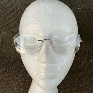 Silhouette Rimless Gold TITAN  Eyeglasses Frames